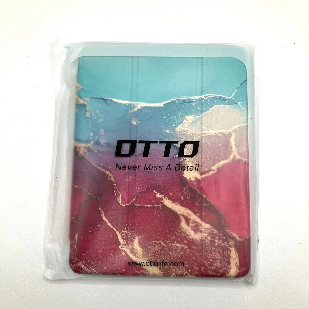 DTTO IPad Air Case 5th/4th Gen 10.9 Folio Cover Sky Marble‎